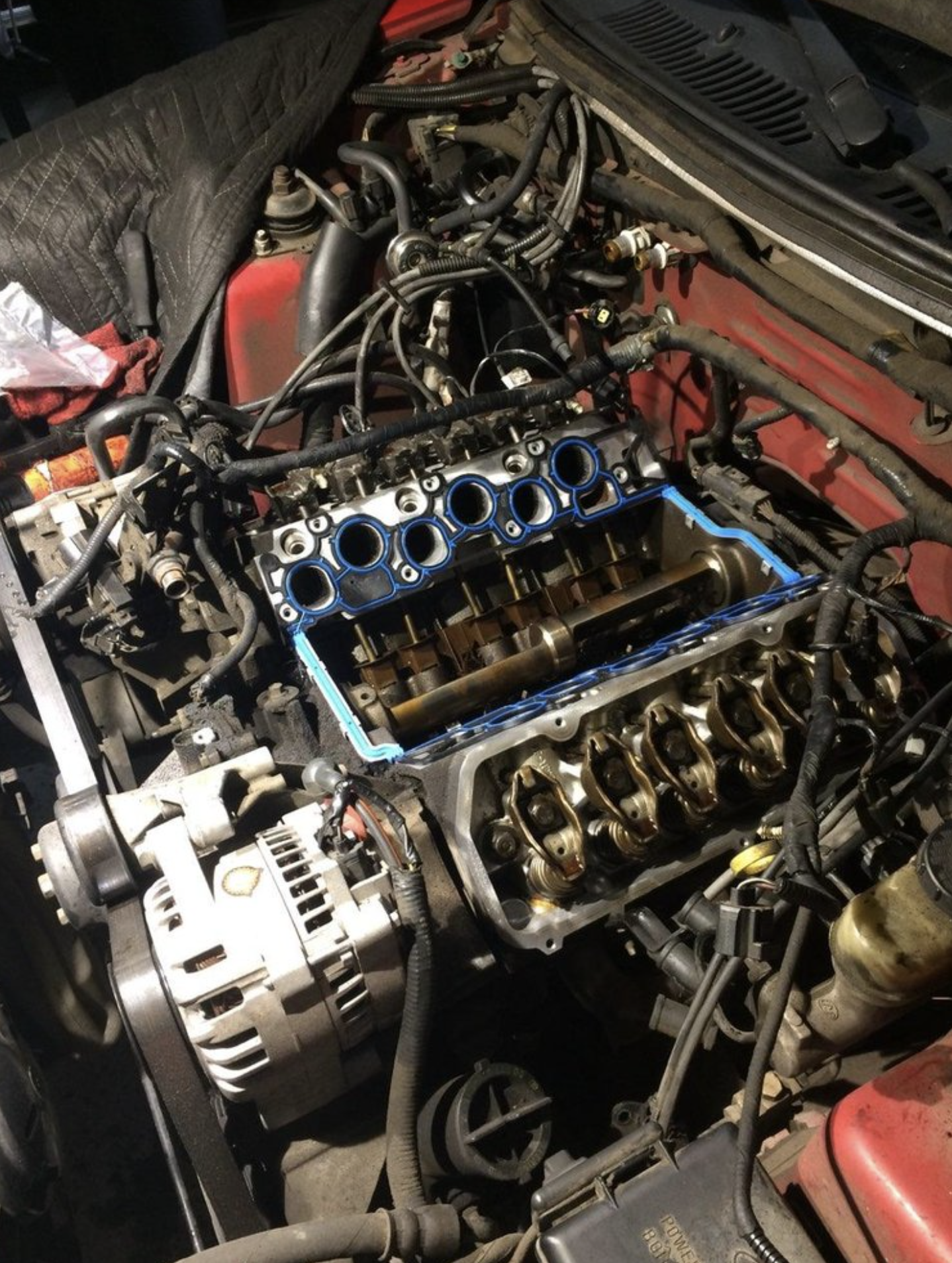 this image shows engine repair in Buffalo, NY